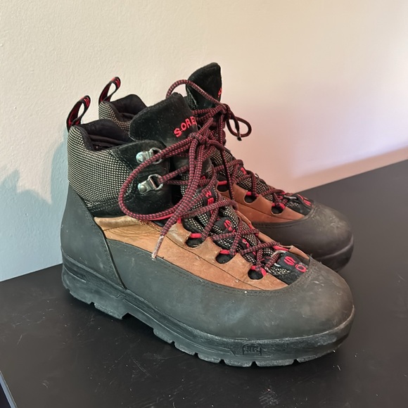 Sorel Vintage Brown Boots Size 9 - Picture 3 of 8